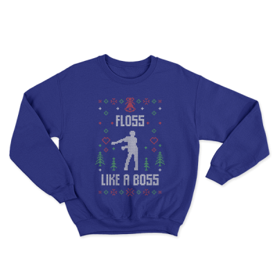 Ugly Christmas Floss Like A Boss