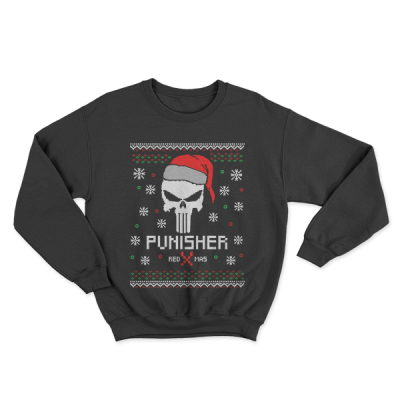 Ugly Christmas Punisher