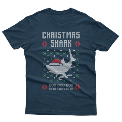 Ugly Christmas Shark doo doo doo