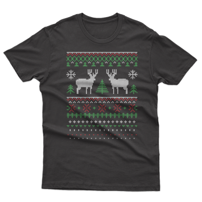 Ugly Christmas Reindeer Design