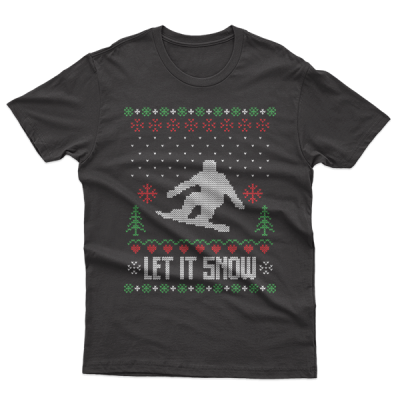 Ugly Christmas Let It Snow