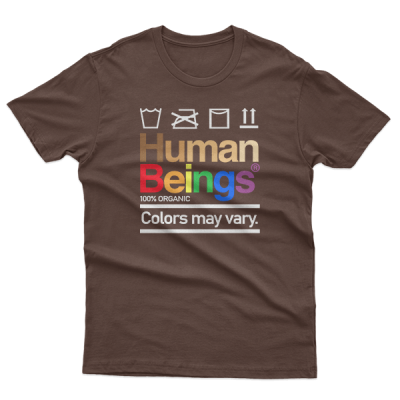 Human Beings 100% Organic Colors May Vary