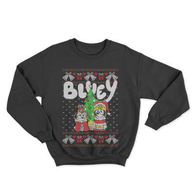 Ugly Christmas Bluey Christmas