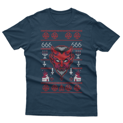 Ugly Christmas Devil 666